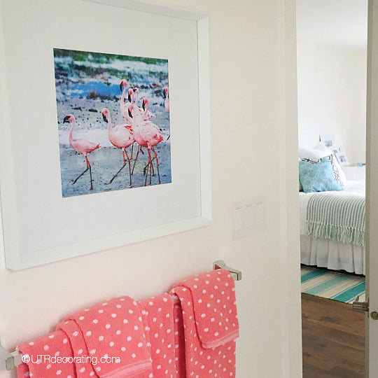 What’s hanging on your bathroom walls?